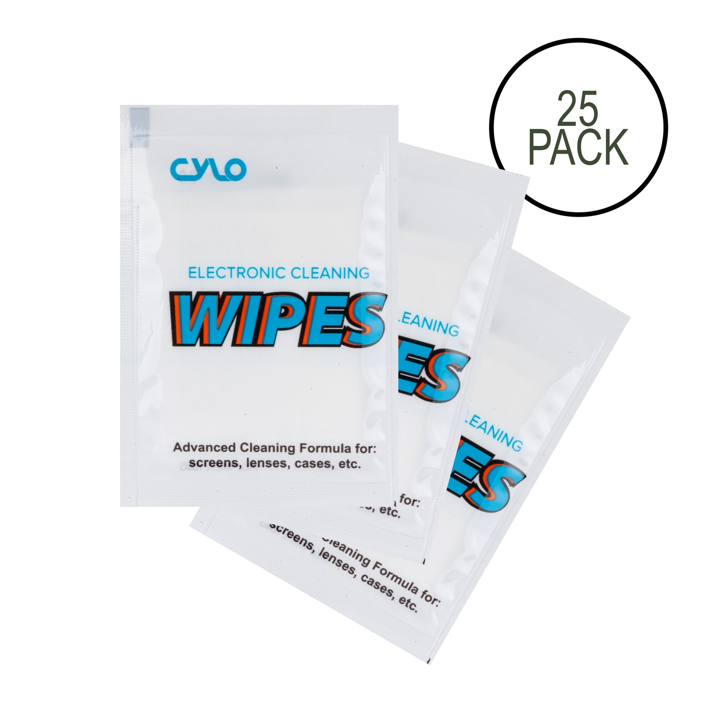 25-Pack Electronic Cleansing Wipes