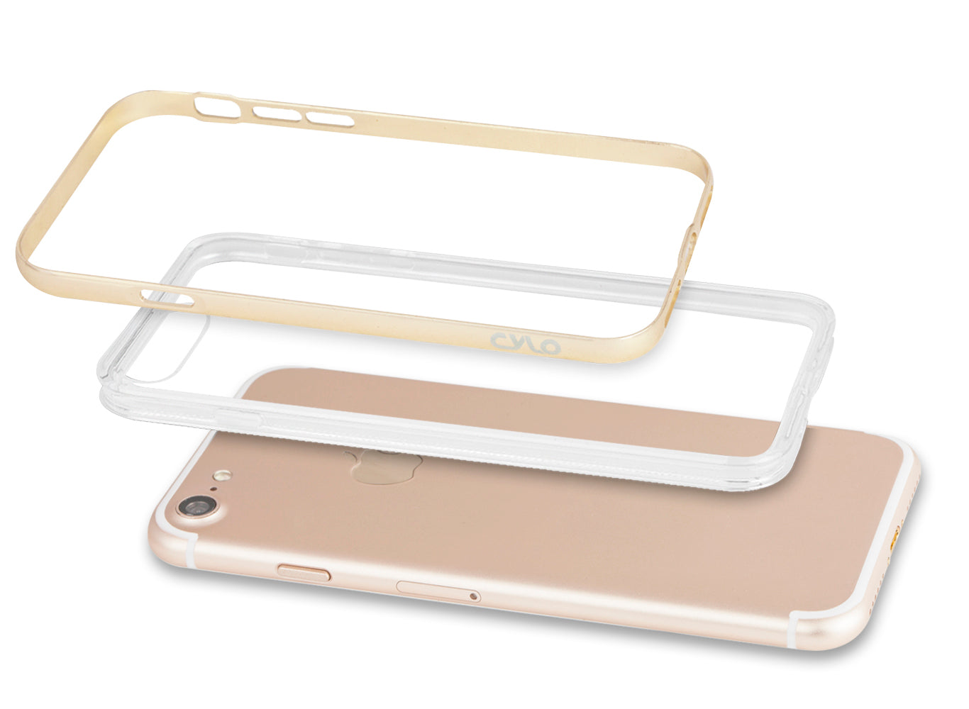 Gold Metallic Drop-Shield iPhone Case