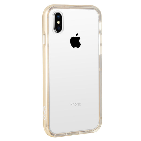 Gold Metallic Drop-Shield iPhone Case - CYLO®