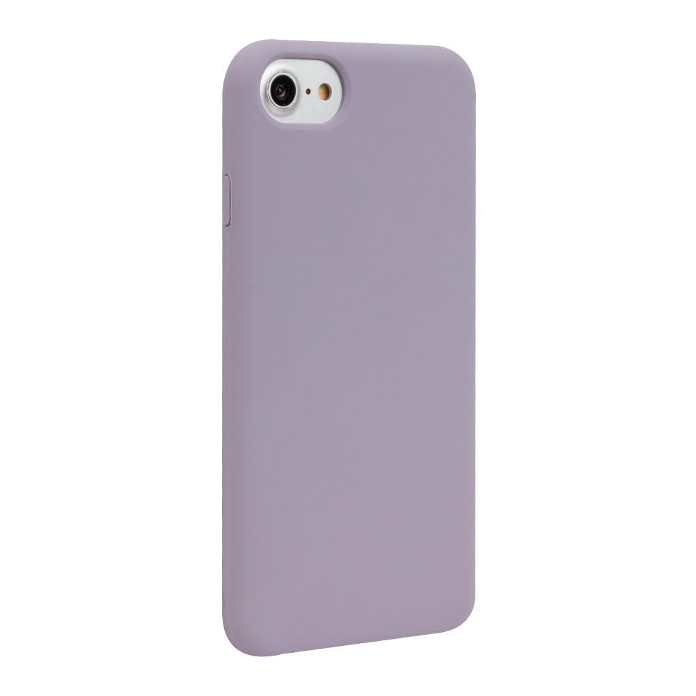 Lavender Grey Silicone iPhone Case