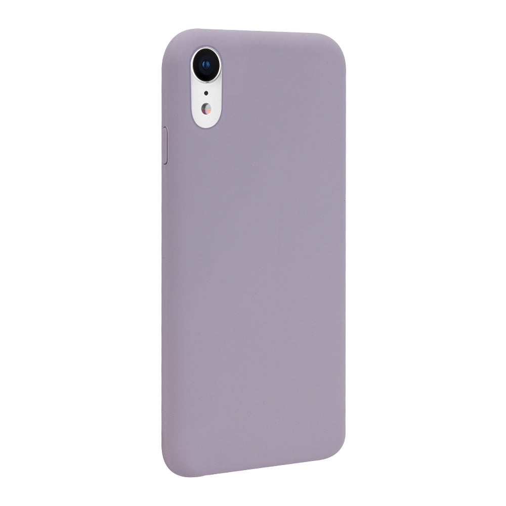 Lavender Grey Silicone iPhone Case