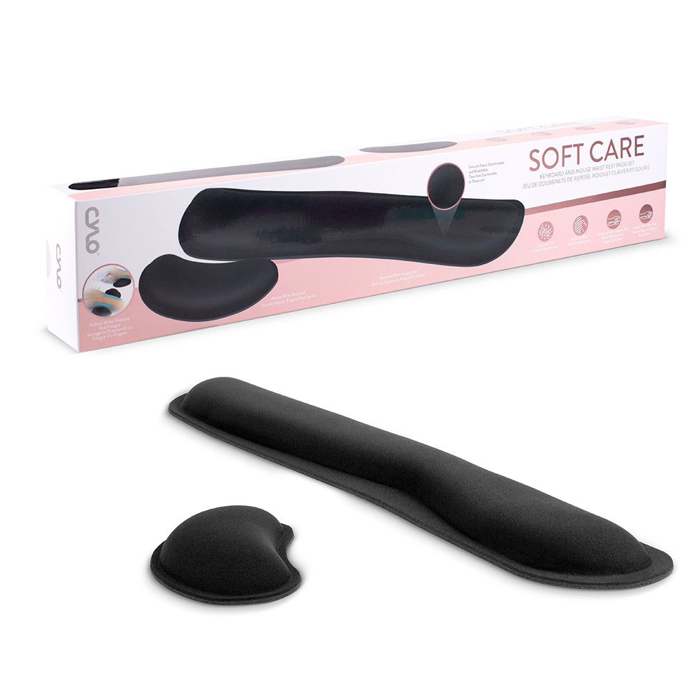 SOFT CARE Keyboard and Mouse Wrist Wrest Set