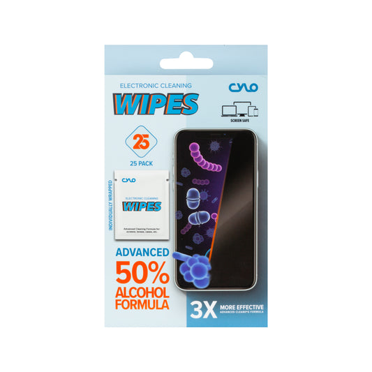 25-Pack Electronic Cleansing Wipes